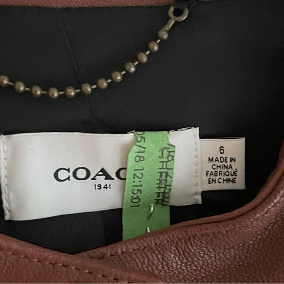 Coach 1941 Space Cruisers Leather Trim Bomber Jacket - Picture 9 of 14